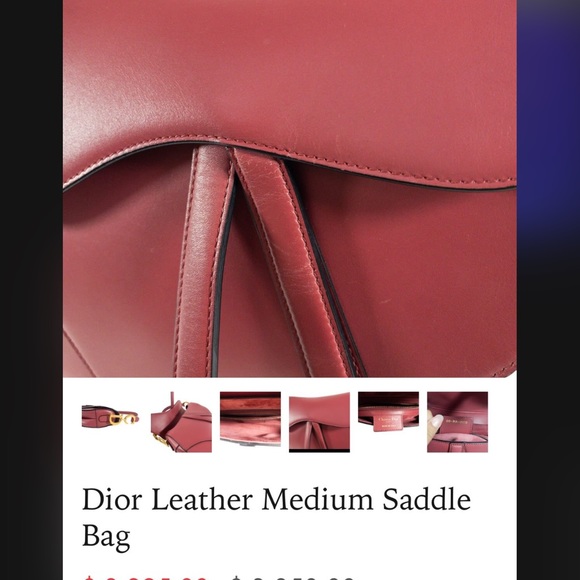 Dior Medium Saddle Bag - Picture 7 of 9